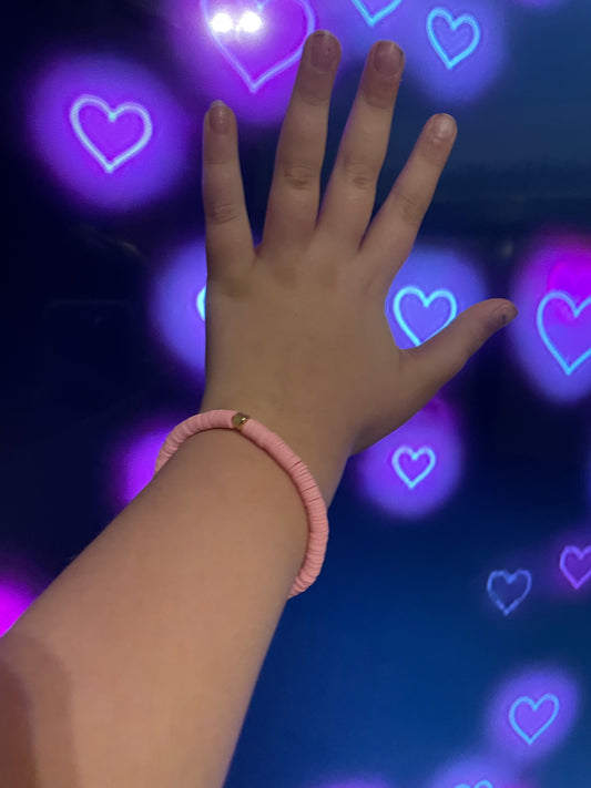 Pink bracelet